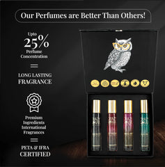 Luxury Perfume Gift Set (15ML*4 )