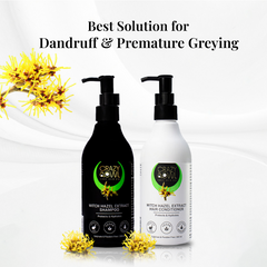 Dandruff and Hair fall Control Kit (Witch Hazel) - 600ml