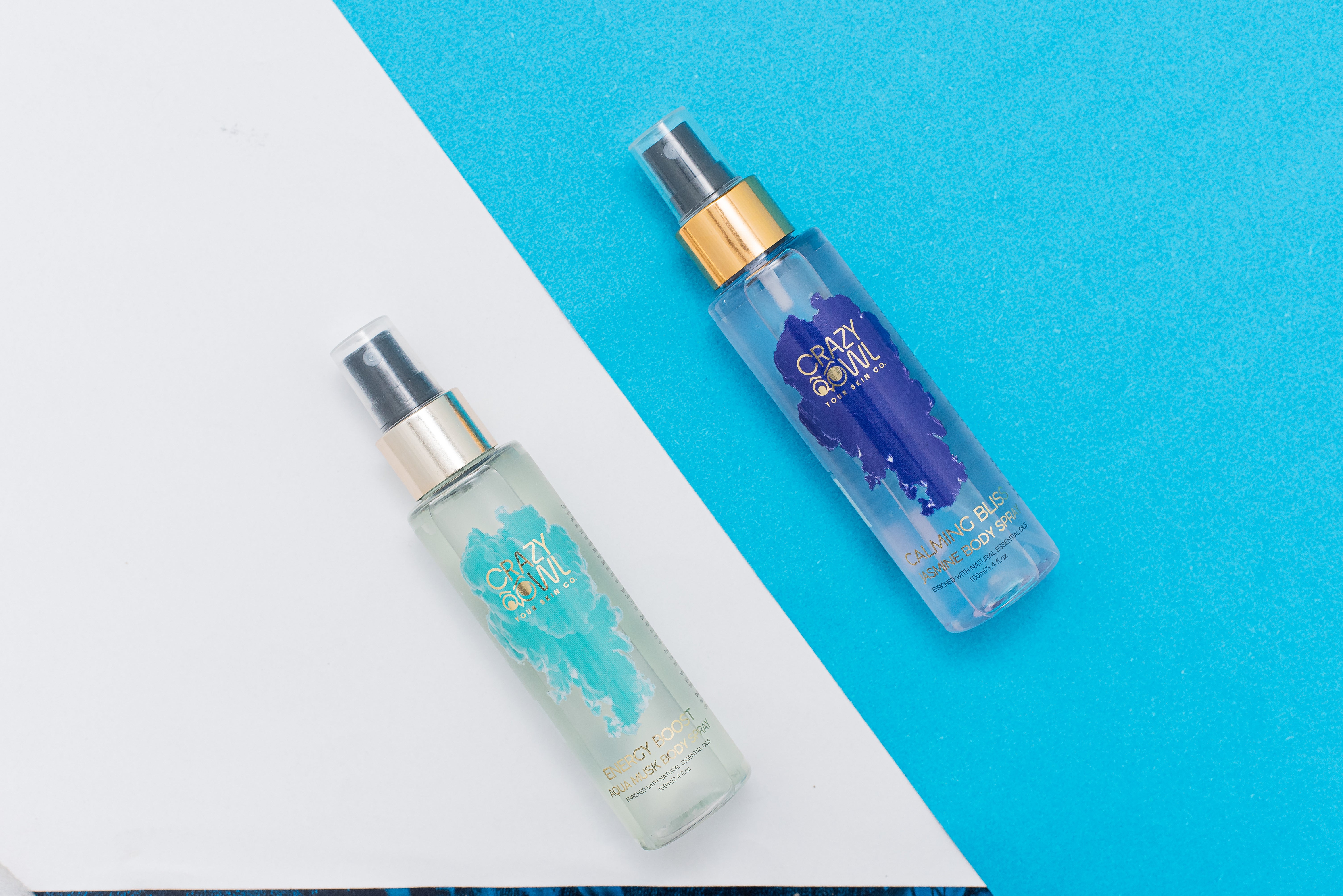 Pack of 2 Body Sprays (Aqua Musk & Jasmine)