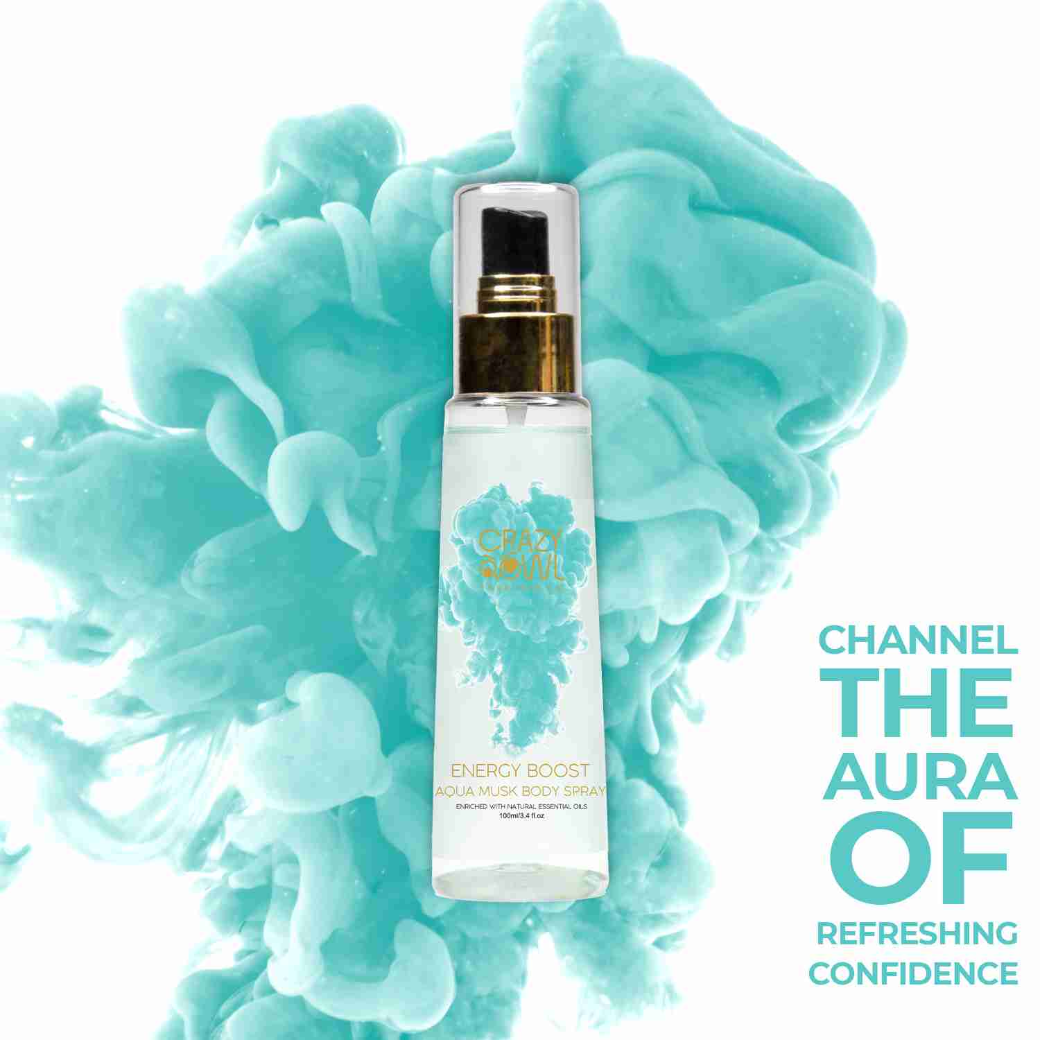 Energy Boost - Aqua Musk Body Spray