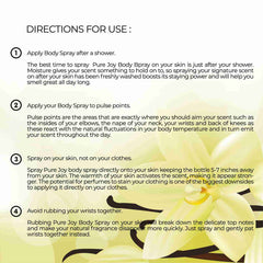 Pure Joy - Vanilla Body Spray