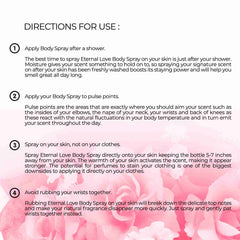 Eternal Love Rose Body Spray